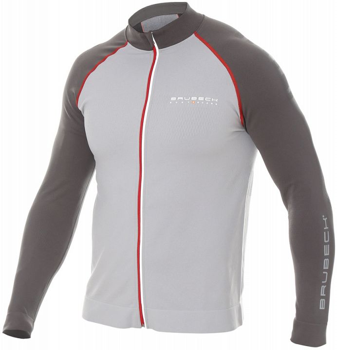 Brubeck Bluza Męska Athletic Grey